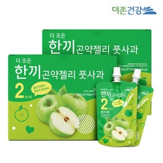 더존건강 한끼 곤약젤리 풋사과 150ml 10팩 2박스