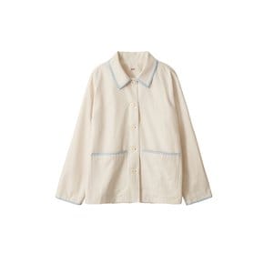 Hand-work in french jacket_cream