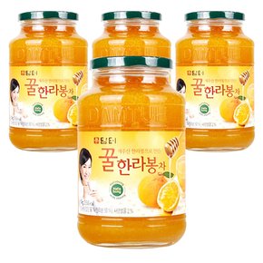 담터 꿀한라봉차 1kg x 4개