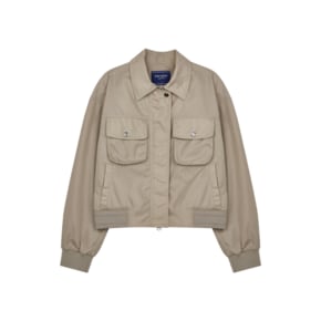 REST BOMBER JACKET - BEIGE