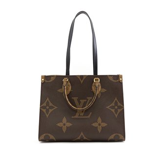 LOUIS VUITTON 루이비통 온더고 MM 모노그램 토트 숄더백 BROWN M45321