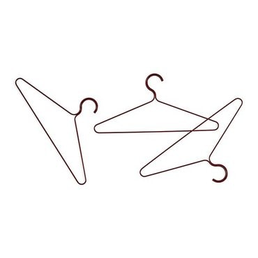 HAY 헤이 HAY Colour Hanger (Set of 3) 컬러 행거 세트 마룬레드