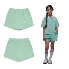[여아 핫썸머 코디 추천]  테리 반바지 K242GHP030 MINT