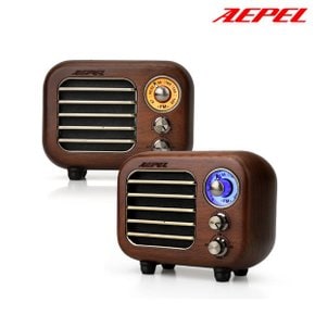 KA-30BT 블루투스 스피커 나무 케이스 라디오