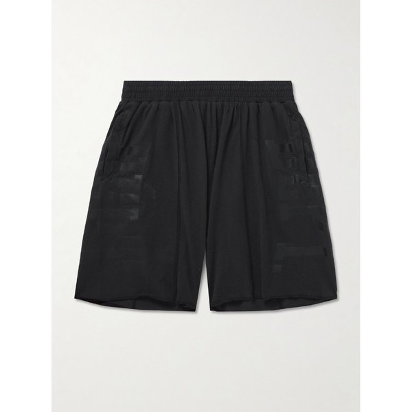 프린트 코튼 저지 스트레이트 레그 쇼츠 46376663162903248