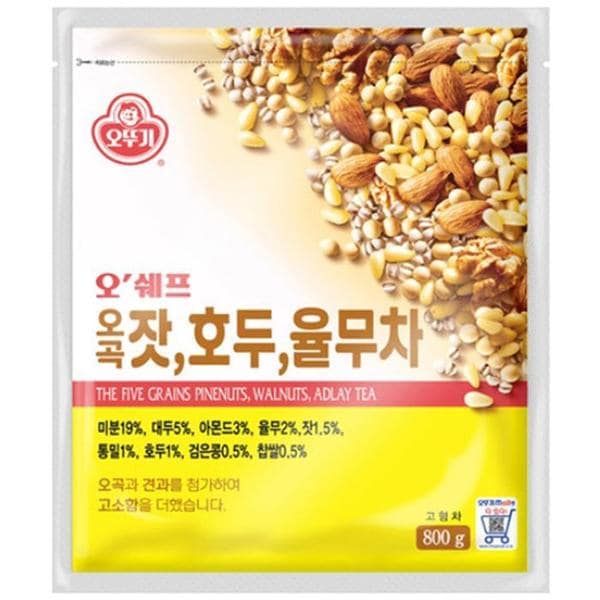 오뚜기 오쉐프 오곡잣호두율무차 800g (S11619578)