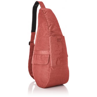  [HEALTHY BACK BAG] 헬시 백 백 텍스처드 나일론 M사이즈 6304 레드우드