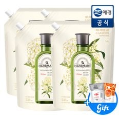 1,900원적립▶허브마리1848 프리미엄 섬유유연제 버베나힐퓨어 1.6L x 4개+400ml 증정지급