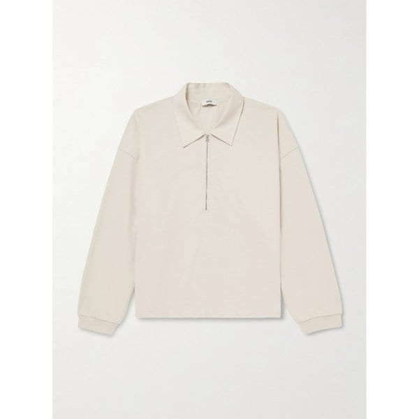 다리우스 코튼저지 하프 집업 폴로 티셔츠 46376663162994920