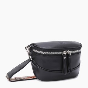 스몰 자카드 숄더백_BCBG01511BK