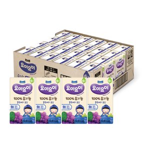 요미요미 유기농 주스 블루베리포도 125ml 24팩