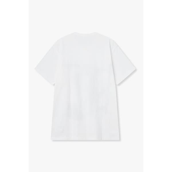 [Y`s]로고 프린트 루즈 핏 티셔츠_오프 화이트 6616120106000