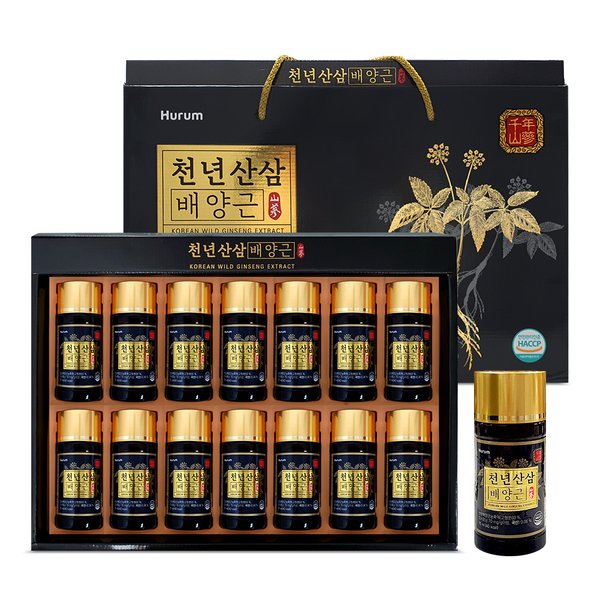 [명절택배] 휴럼 천년산삼배양근 75ml*14병