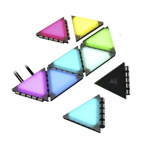 CORSAIR iCUE LC100 RGB - mini triangle Expansion Kit CL-9011115-WW 케이스 라이팅 패널 미니