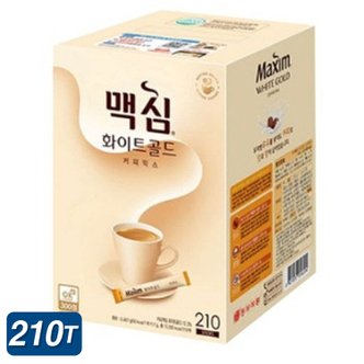 오피스존 맥심 화이트골드 210T 동서식품 스틱 커피 믹스 인스턴트 DC