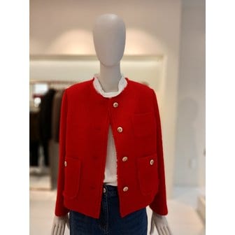 CC콜렉트 [여주점] 씨씨콜렉트 라운드넥트위드숏자켓E254msf130