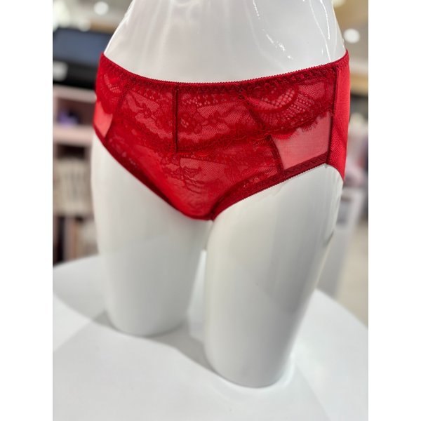 [여주점] 아무르 홑겹 세트 레이스 노라인 햄 데일리 팬티 [VPT1791H] RD