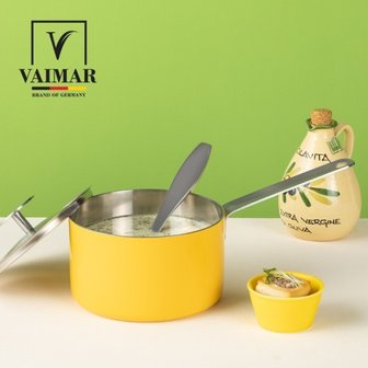  [BIZ][Vaimar] 바이마르 퍼스널 컬러 통삼중 스탠 세라믹 냄비 16편수