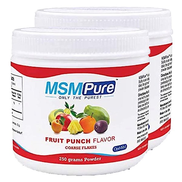 칼라헬스 MSMPure 코스 플레이크 과일향 250g 2개