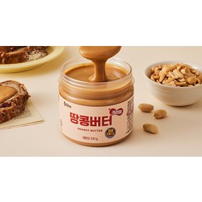 땅콩100% 잼 크리미 땅콩버터 300g x 3개