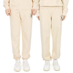 23SS 공용 스웨드 조거 팬츠(크림/블랙) S&R SWEATPANT CREAM/BLACK /국내당일발송