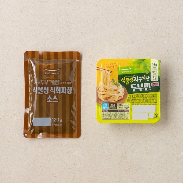 한끼두부면 직화짜장 220g