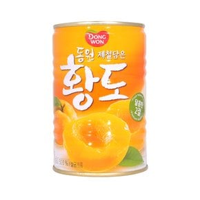 동원 황도통조림 400g x 24캔 / 복숭아통조림 과일통조림 황도