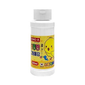 동아 단색물감 딩동댕물감 흰색 200ml 12개입