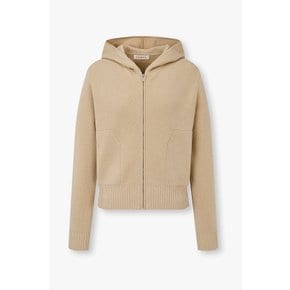 울 블렌드 메탈릭 후디 집업 아우터 IA15346800103