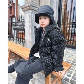(105~130) 조던 키즈 박시 샤이니 푸퍼 덕다운 점퍼 자켓 (N254DM160P)