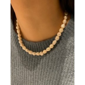 [SILVER925] Baroque pearl necklace