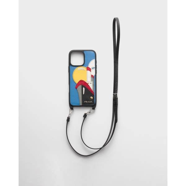 iPhone 16 Pro Max용 사피아노 가죽 케이스