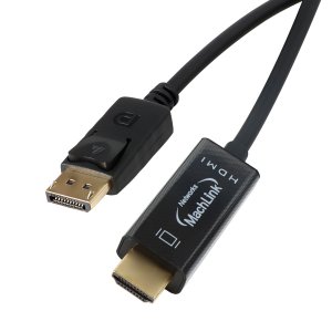 엠지솔루션 마하링크 ML-DP1H DP to HDMI 고급형 케이블 (2m)