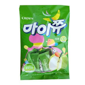 크라운 아이간식 사과 비타민캔디 맛있는사탕 마이쮸 92gx20개입 1박스