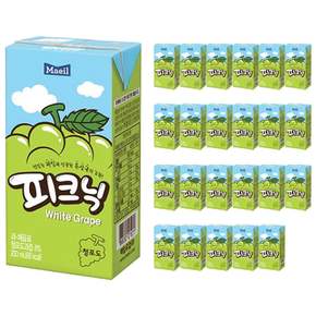 피크닉 청포도 200ml 24팩