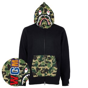 블랙 ABC 샤크 후드 집업 자켓 001ZPM301301M BLACK