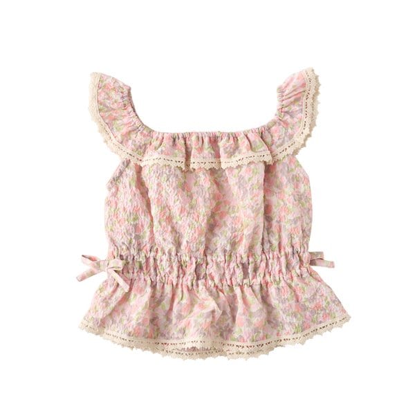 [여주점] 룰라비  -  플라워민소매블라우스  7532231310