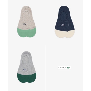 라코스테 (여성) 25SS 여성용 컬러블록 노쇼 양말 RA880E-55G 2컬러 (택1)