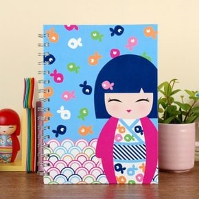 키미주니어 A5 Notebook - Lulu (KJS0187) 룰루 A5 노트