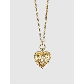 Heart starcubic necklace