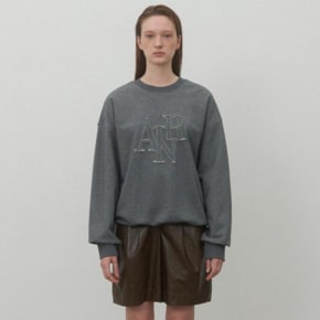 나인 PATCH POINT SWEATSHIRT_S T6893