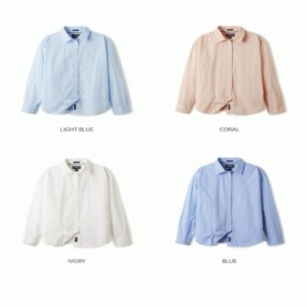 후아유 여성용 스티브 루즈핏 셔츠 / Steve Loose Fit Shirts_A WHYAE4821F