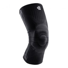 Bauerfeind SPORTS KNEE SUPPORT 무릎 지지대 (XL, 올 블랙)