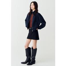 저지 집업 재킷 다크 블루 1361940002