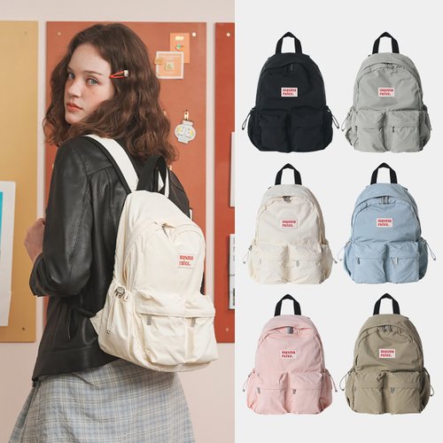 mini ver. Two pocket daily backpack_6Colors