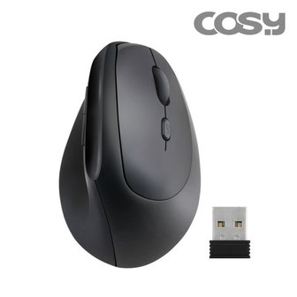 COSY 무소음 인체공학 손목 보호 버티컬 무선 마우스