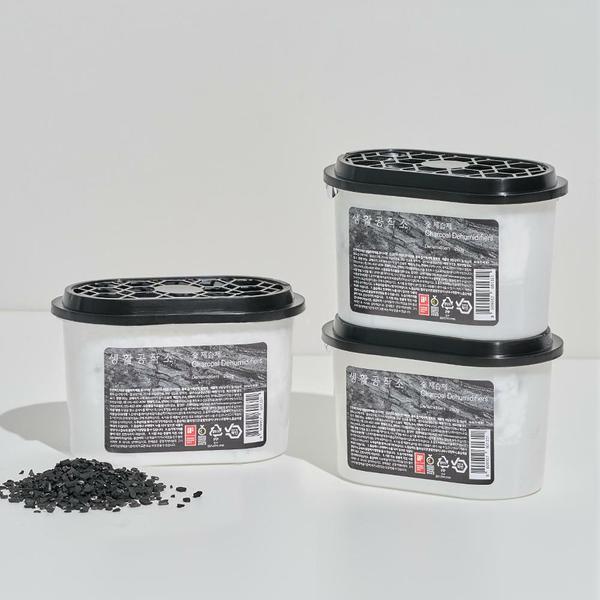 숯 제습제 520ml (24개입/1box)  (습기제거/곰팡이방지)