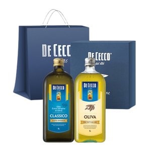 데체코 엑스트라버진 올리브오일 퓨어 올리브유 2병 선물세트