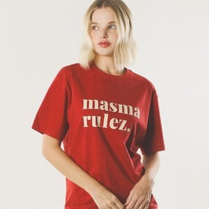 마스마룰즈 MSMRZ cool cotton T-shirt_Red