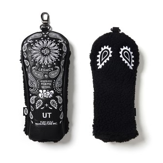 욜프 PAISLEY BLACK HEAD COVER UTILITY 욜프 헤드커버 페이즐리 블랙 유틸